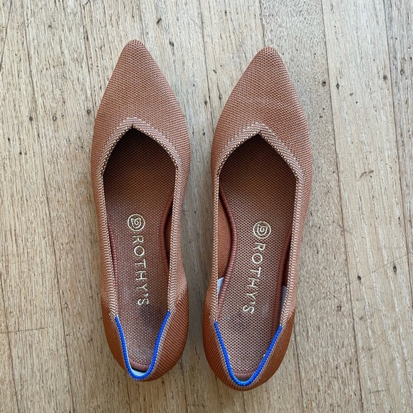 Rothy’s pointed toe flats with insoles women’s 9.5 - Picture 2 of 7